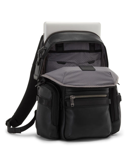 Tumi Alpha Bravo Navigation Backpack Leather