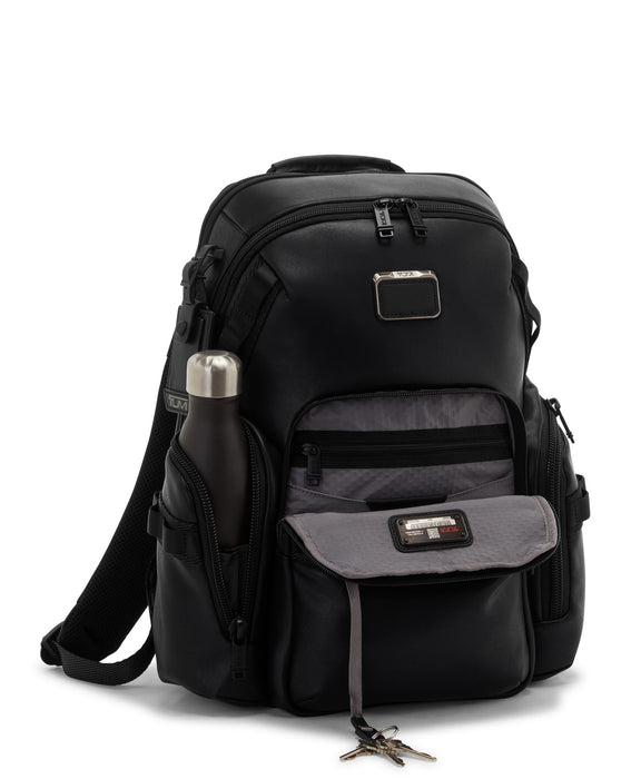 Tumi Alpha Bravo Navigation Backpack Leather