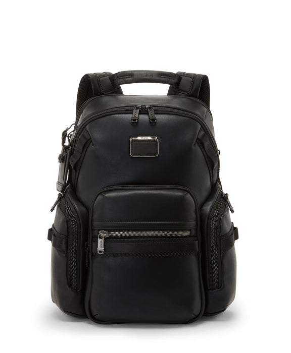 Tumi Alpha Bravo Navigation Backpack Leather