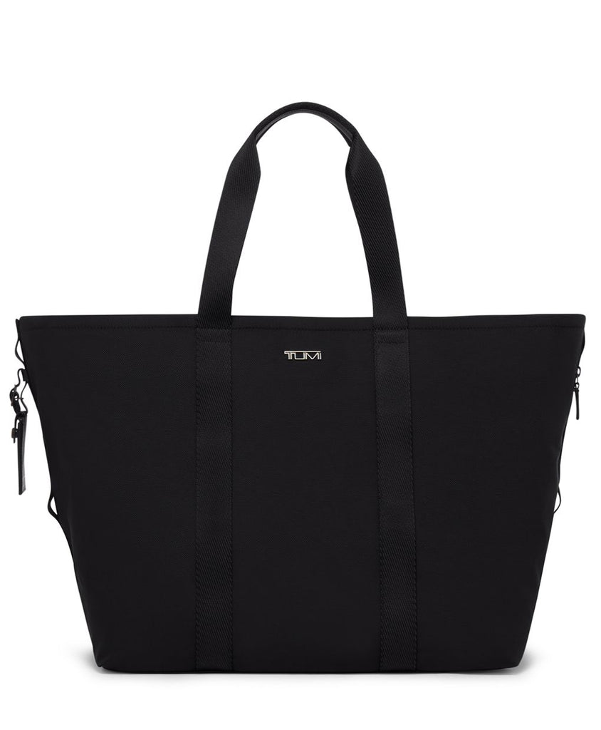 メル41613 TUMI ブラックトートバッグ Tumi Alpha Bravo Essential Large East West Tote — Bergman Luggage