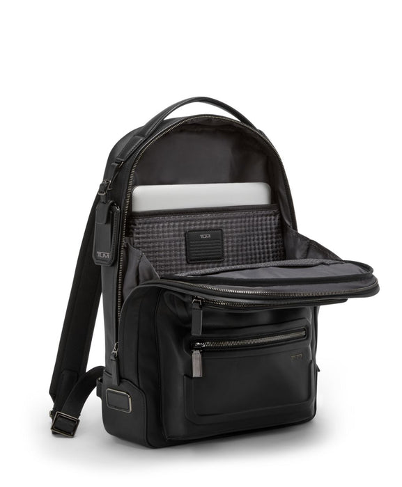 tumi backpack messenger bag Tumi Harrison Bradner Backpack Black Bombe