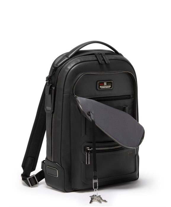black leather tumi backpack Tumi Harrison Bradner Backpack Leather — Bergman Luggage| www.bergmanluggage.com