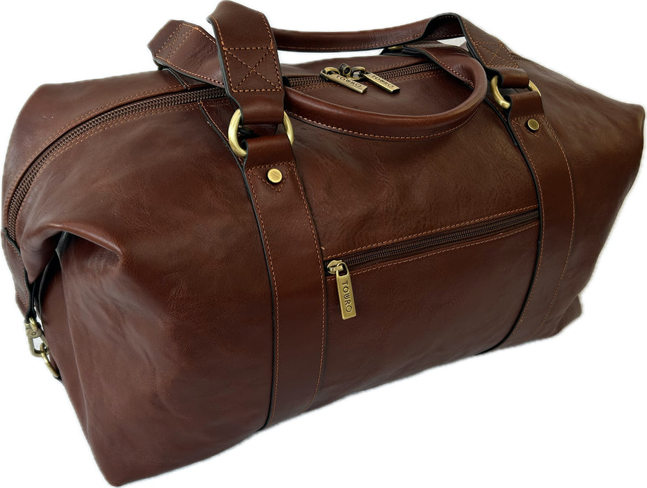 Touro Bravo Leather Top Zip Duffel