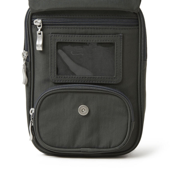 Baggallini Women's RFID Journey Crossbody Bag - Black Quilt Baggallini Women's RFID Journey Crossbody Bag - Black Quilt