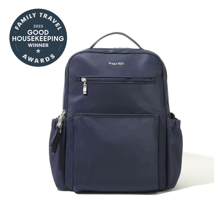 Tribeca Expandable Laptop Backpack,French Navy
