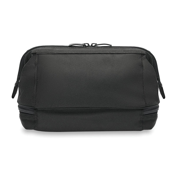 flat travel toiletry bag Briggs & Riley Duo Essentials Kit