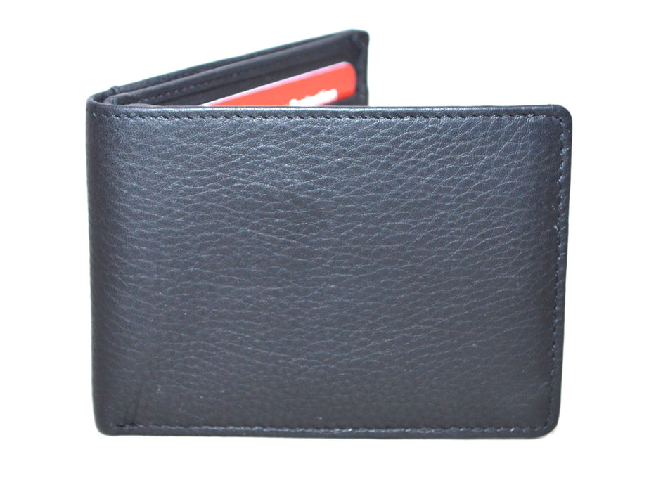 Touro Signature Leather Wallets Pebble Grain Card Wallet