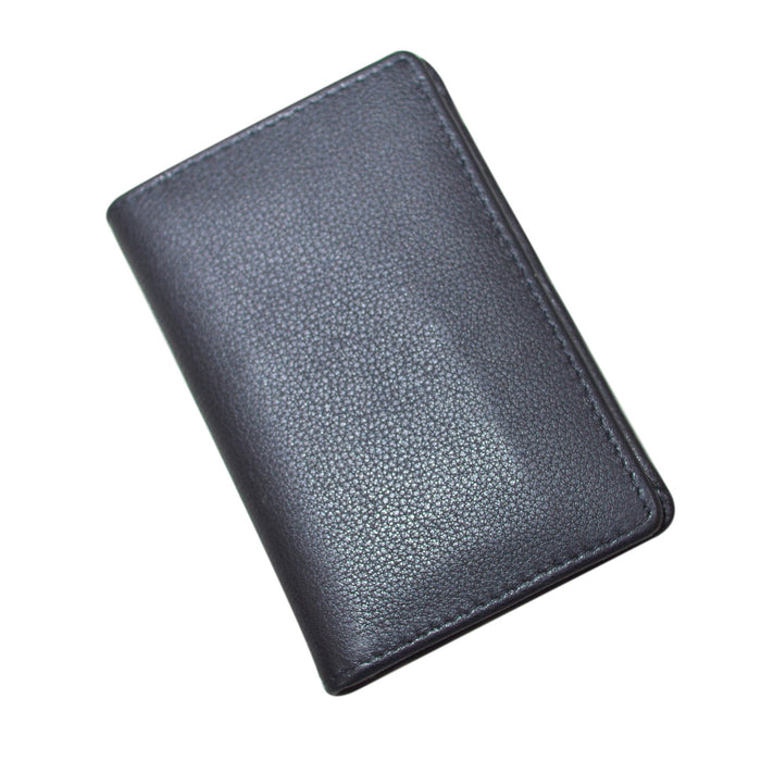Touro Signature Leather Wallets Pebble Grain Card Case