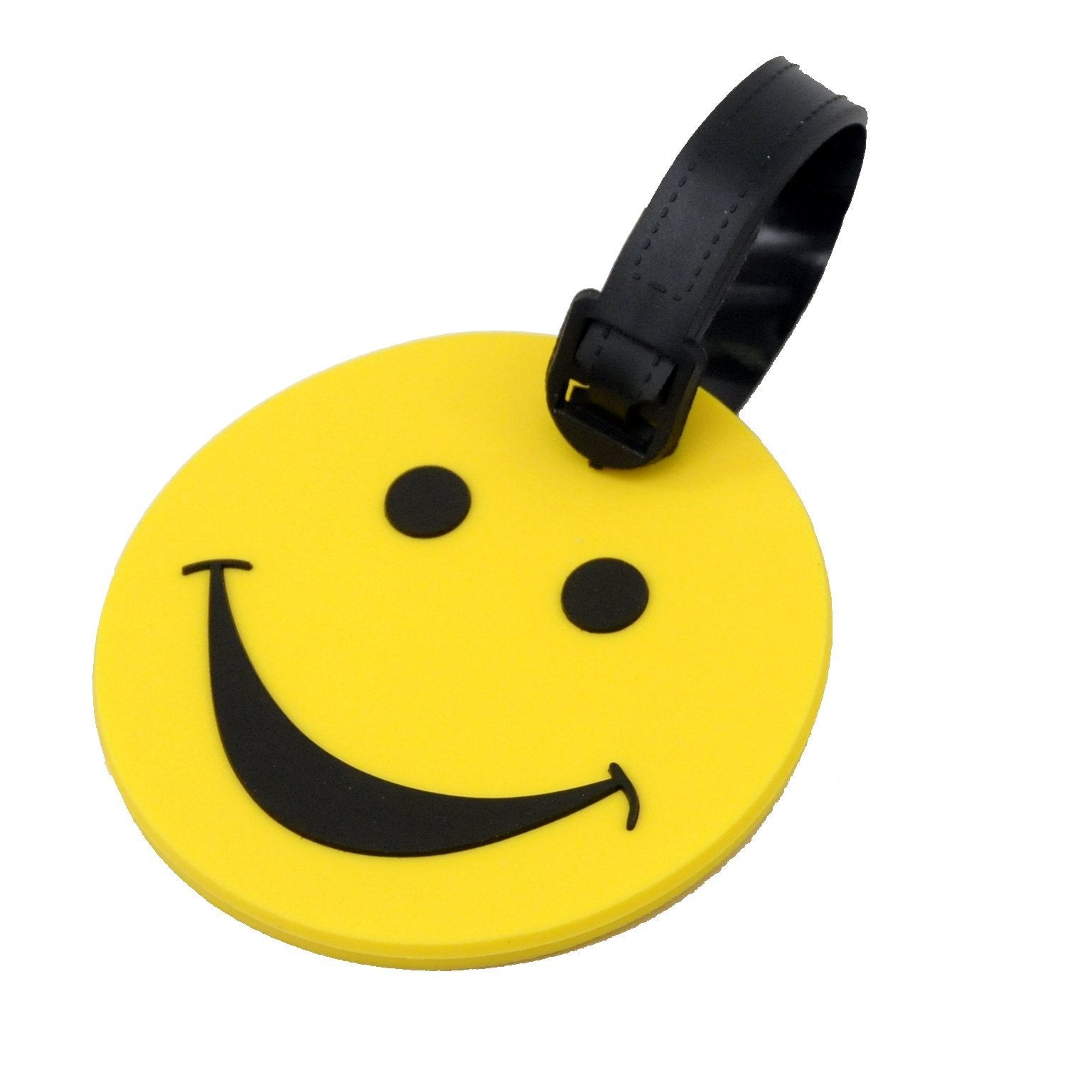 Luggage Tag - Smiley Face — Bergman Luggage| www.bergmanluggage.com