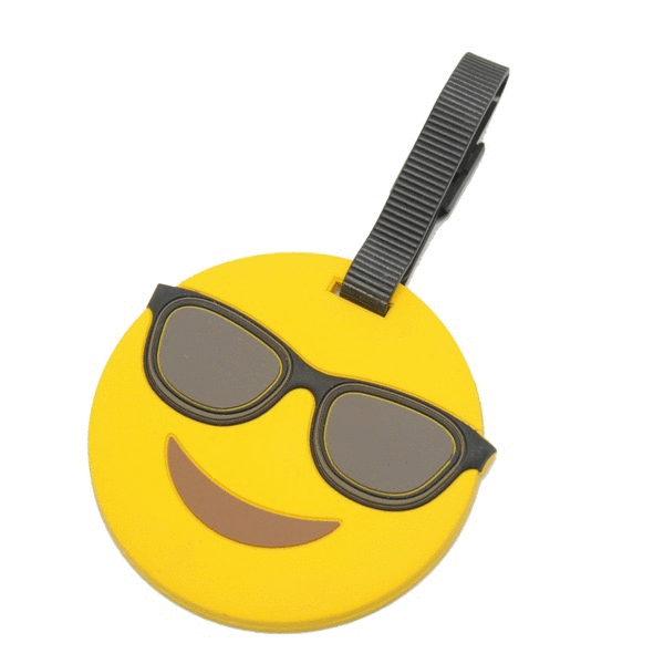 Emoji top glasses case