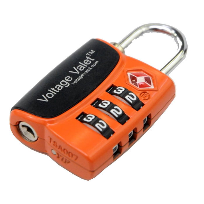 Voltage Valet - 3 Dial TSA Indicator Combination Lock