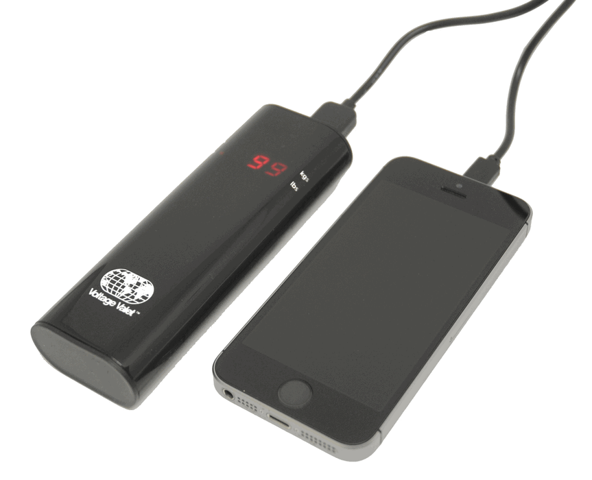 Voltage Valet - Luggage Scale - Digital with Power Bank